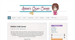 Desktop Screenshot of debbiescraftcorner.com